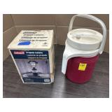 COLEMAN BEVERAGE DISPENSOR & PROPANE LANTERN