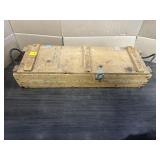EXPLOSIVES WOODEN BOX
