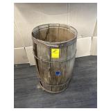 VINTAGE NAIL WOODEN KEG