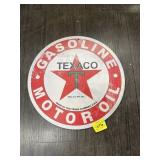 TEXACO METAL SIGN - REPOP