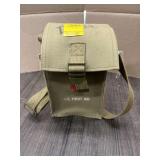 VINTAGE MILITARY FIRST AID BAG