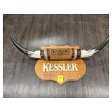 KESSLER WHISKEY BULL HORN WALL DECOR