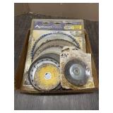 SAW BLADES & WIRE WHEEL
