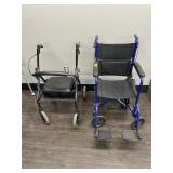 WALKER & WHEELCHAIR