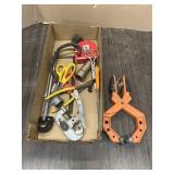 SCISSORS, PIPE CUTTER & MISC TOOLS