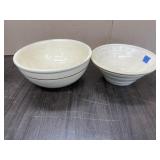 VINTAGE POTTERY BOWLS
