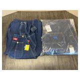 2 PAIR DICKEYS COVERALLS-SIZE 40'X30'