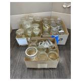 3 BOXES OF CANNING JARS