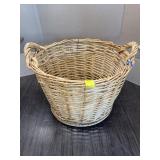LARGE WICKER BASKET