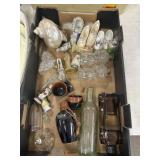 VINTAGE TRINKETS, GLASSWARE