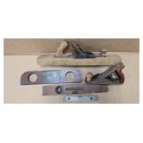 VINTAGE BLOCK PLANE, LEVELS & HAND PLANE