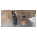 2 WOODEN HOME DECORS