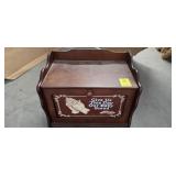 WOODEN BREAD BOX