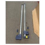 2 LARGE IRWIN WOOD CLAMPS
