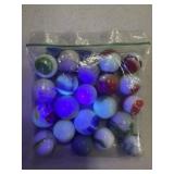 VINTAGE MARBLES SOME URANIUM