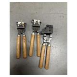 3 BULLET MOULDS: 38, LEE #578-476, 575-500