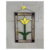 LEADED GLASS WALL DECOR