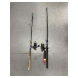 LAMIGLAS REDLINE 9'4' & BERKLEY PHAZER 8'2' RODS