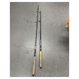 SHIMANO 10'6' & BROWNING GOLD 8'6' FISHING RODS