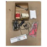REMOTE STARTER SWITCH & MISC TOOLS & SUPPLIES