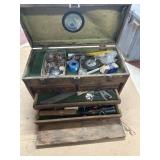 VINTAGE WOODEN MACHINEST BOX