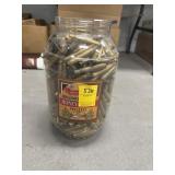 LARGE CONTAINER OF 30-06 RELOADING BRASS