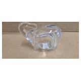 GLASS ELEPHANT PIGGY BANK