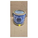 DECORATIVE PORCELAIN PLANTER