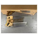 5 HAND SAWS