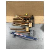 HAMMERS, MALLOTS & PRY BARS