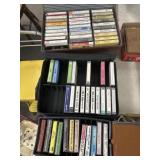 3 CASES W/MUSIC CASSETTES