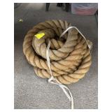COIL OF LARGE ROPE