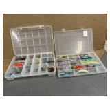 2 TACKLE BOXES W/KWIK FISH & TACKLE
