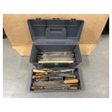 TOOL BOX FULL OF FILES & RASPS