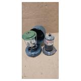 COLEMAN LANTERN W/CASE & PROPANE TANK