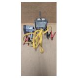 JUMPER CABLES & PEAK SPOTLIGHT & SHOP LIGHT