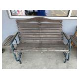 SWINGING GARDEN BENCH