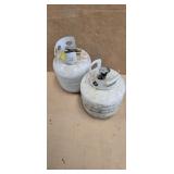2 PROPANE TANKS, 1 FULL