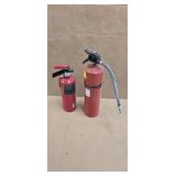 2 FIRE EXTINGUISHERS