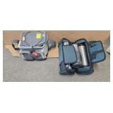 SMALL COOLER & 2 THERMOS W/CASE