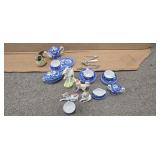 MINI TEA SET & MISC DECOR