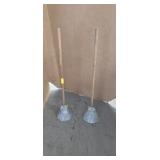 ANTIQUE AGITATORS & COBBLERS TOOL