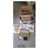 2 BOXES OF VINYL RECORDS