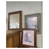 3 WALL DECOR & WALL MIRROR