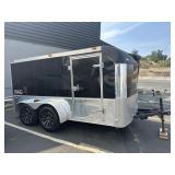 2010 14ft  HAULMARK DUAL AXEL ENCLOSED TRAILER