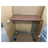 ROLLING BEDSIDE TABLE