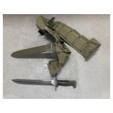 US MILITARY 1943 UOS BAYOTTE W/SHEATH