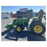 2022 JOHN DEERE 3025E DIESEL TRACTOR 150 HRS
