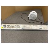 5' SHOP LIGHT & SPACE HEATER