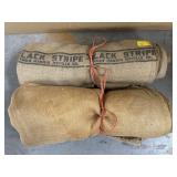 2 BUNDLES OF 12 BURLAP SACKS